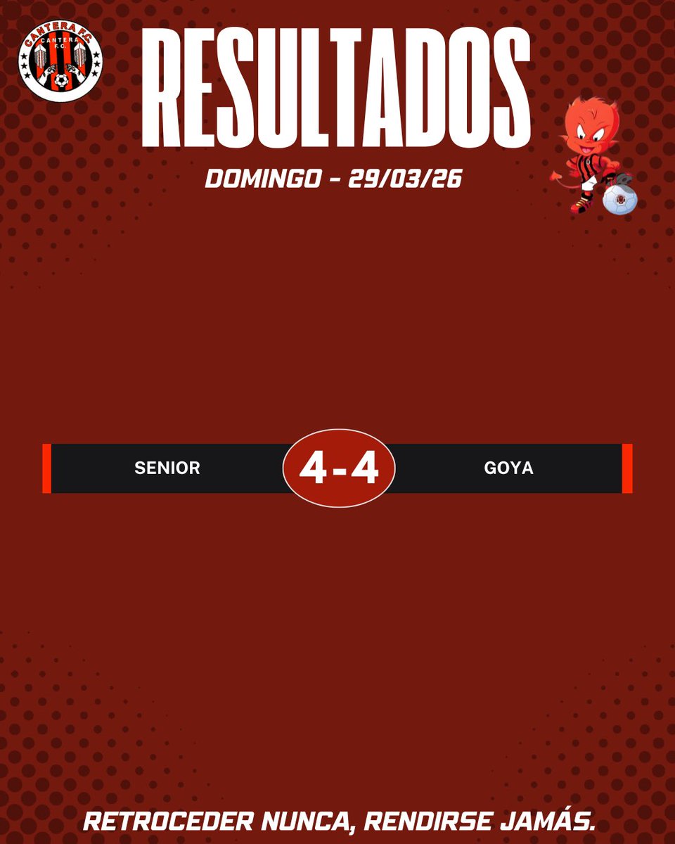 ¡Por aquí os dejamos los resultados del finde! 📊

¡Os deseamos una feliz semana santa! 😇 

#resultados #futbol #cantera #deporte #retrocedernuncarendirsejamás
