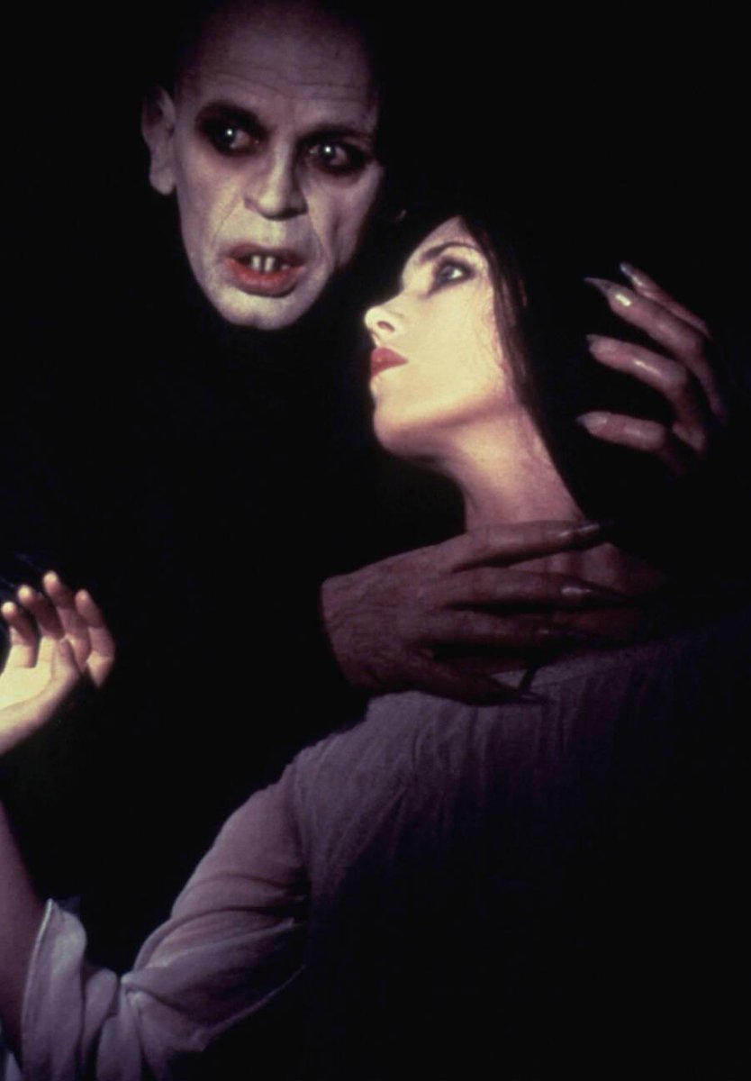 TheOldHollywood's tweet photo. Isabelle Adjani and Klaus Kinski in publicity stills for Nosferatu the Vampyre (1979) https://t.co/jP98QvGyVz