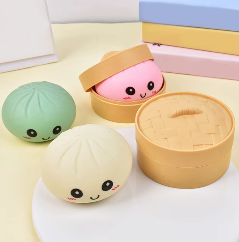 ggsbabyandkids's tweet image. Squeeze, squish, and relax with our Steamed Bun Squishy Toy 🥟✨ Soft, cute, and perfect for stress relief or sensory play. Fun for kids and adults who love adorable, tactile toys! 💖

#SquishyToy #StressRelief #SensoryPlay #CuteAndFun #FidgetToy
ggsbabyandkids.com/product/steame…