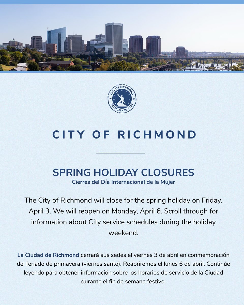 Richmond VA DPW tweet media