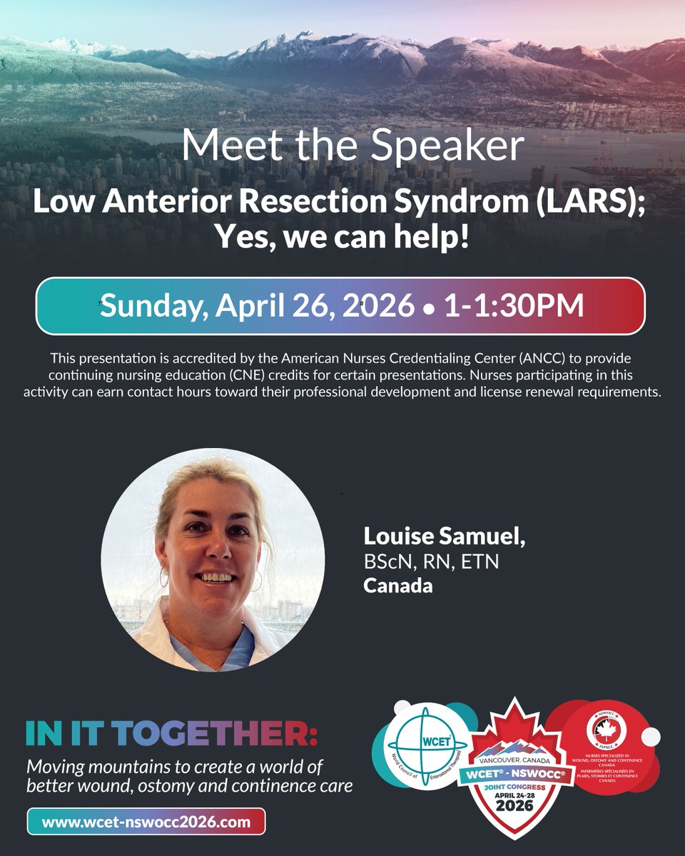 Nurses Specialized in Wound, Ostomy & Continence tweet media