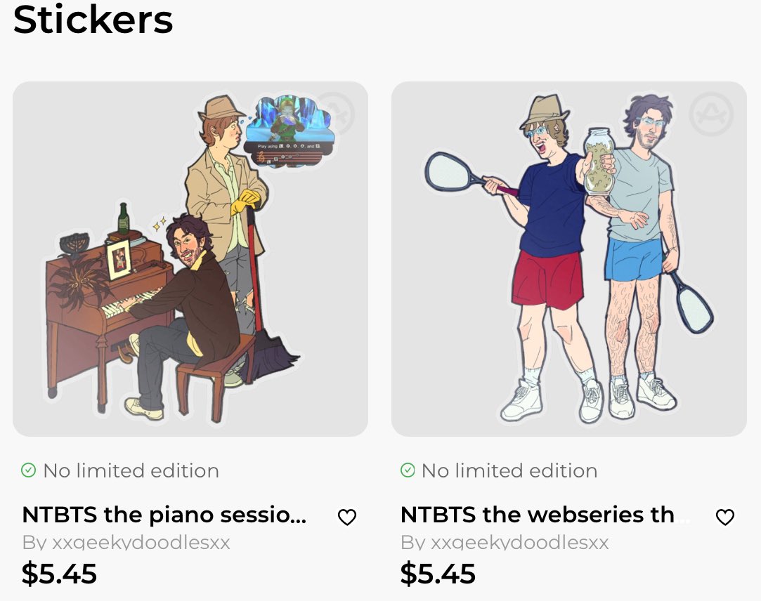 SHOP UPDATE IS LIVE :D thank you all for buying my stuff your support means so much! I’m so glad people want to own artwork of mine…💓💞💕💖 acggoods.com/store/oodles-s…