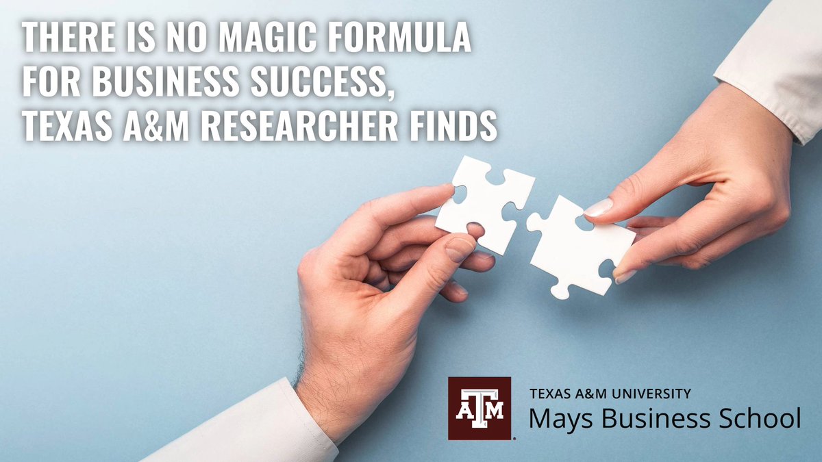 maysbusiness's tweet photo. Research from Mays Business School marketing professor David Griffith suggests that complacency and overconfidence can often be the enemy of business success.

Learn more about why failure is part of the process — and why learning from mistakes is critical in the workplace: https://t.co/4iep1TzByF