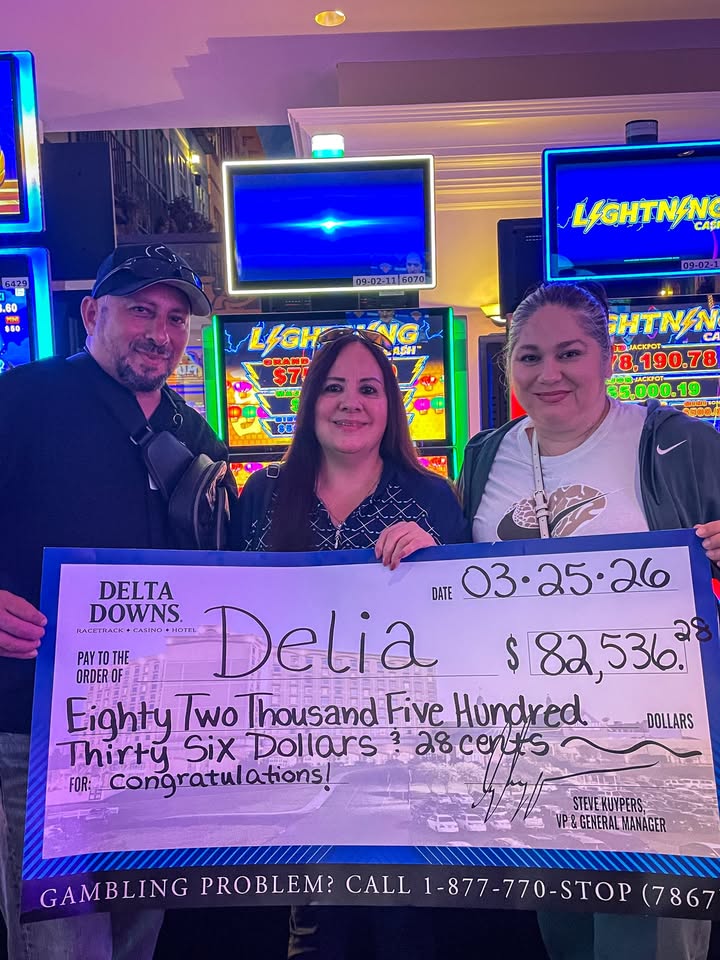 Delta Downs Casino tweet media