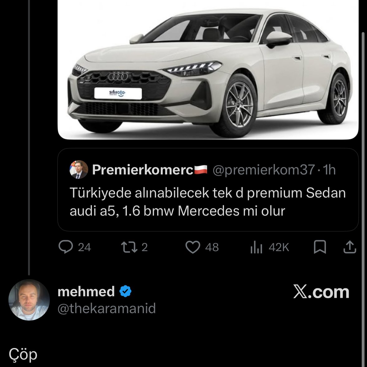 1.5 dCi Sevdalısı tweet media