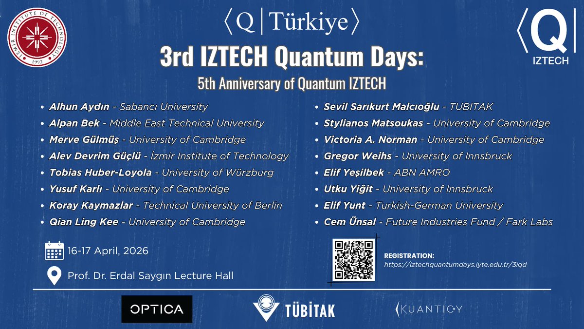 Kuantum Teknolojileri Türkiye tweet media