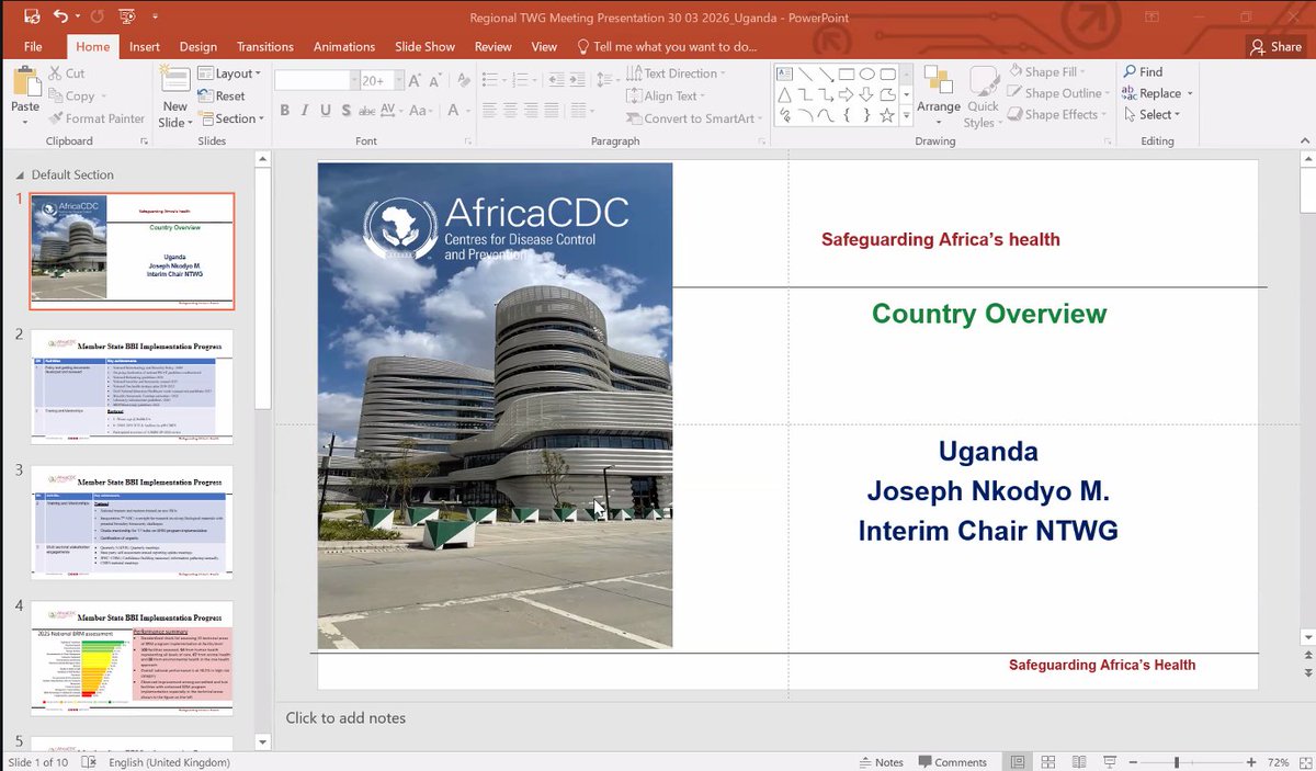 Today, <a href="/AfricaCDC/">Africa CDC</a>, in collaboration with ASLM and partners, convened a virtual regional Technical Working Group (TWG) meeting on Biosafety and Biosecurity, bringing together experts and country representatives from across East Africa—including Uganda, Ethiopia, Kenya, and South