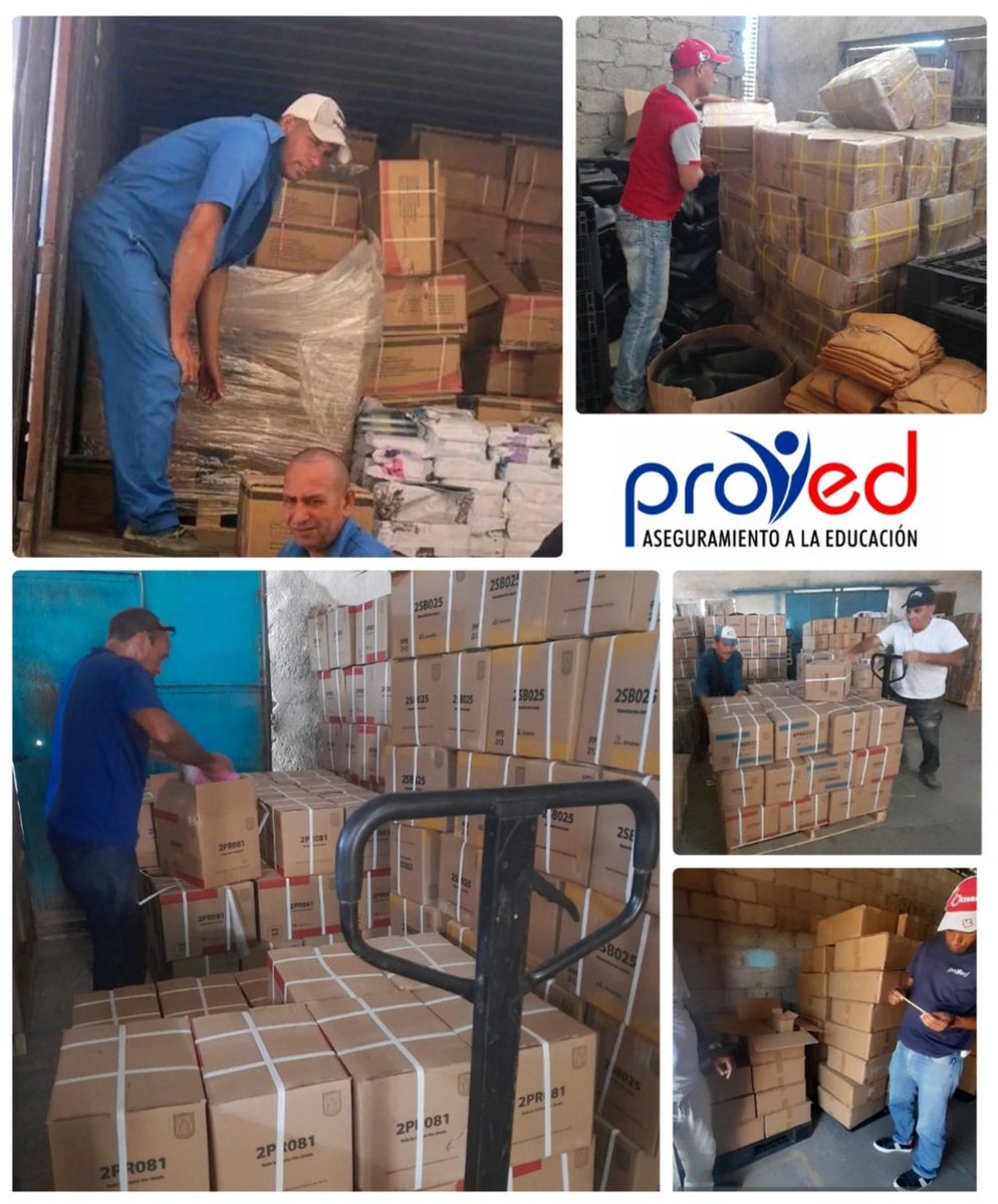 ProvedH's tweet photo. 🔵🔴 | Bajar, subir, organizar, contar, recontar, preparar, embalar. El trabajo del almacenero nunca termina, pero en #Proved siempre se hace con la mejor actitud. ¡Nuestro equipo de almacén es imparable! https://t.co/n3aHBnjv0W