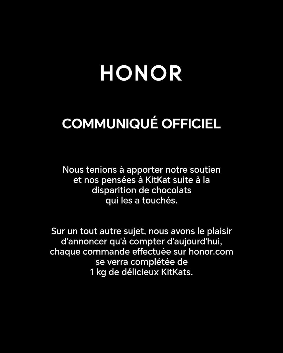 HONOR France tweet media