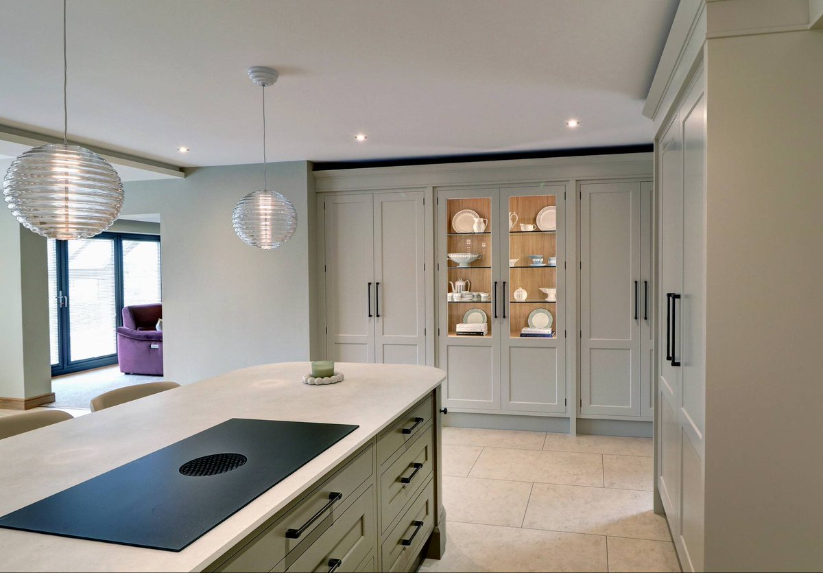 concept_intrs's tweet photo. This luxury kitchen, recently completed by our talented team, presents a refined balance of contemporary elegance and practical design, characterised by its spacious open-plan layout and cohesive neutral palette. 

At the centre of the space, a generously proportioned island. https://t.co/vu6lrUYVRr