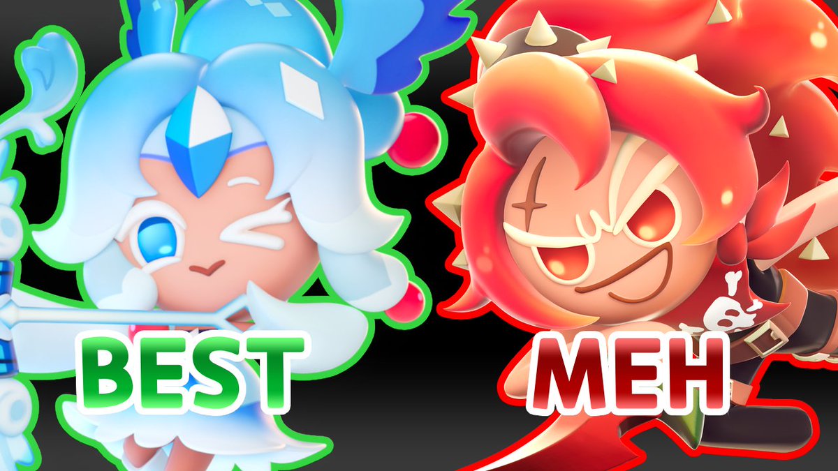 I didnt expect to make another Cookie Run: Ovensmash video but here I am... Imma just rant on the best and worse cookies based on my opinion ofc! Have yall been playing this game out? #Ovensmash 

Watch here:
youtu.be/H7zqS6O-vXs