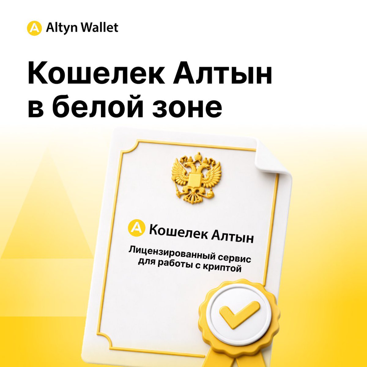 Altyn Wallet tweet media