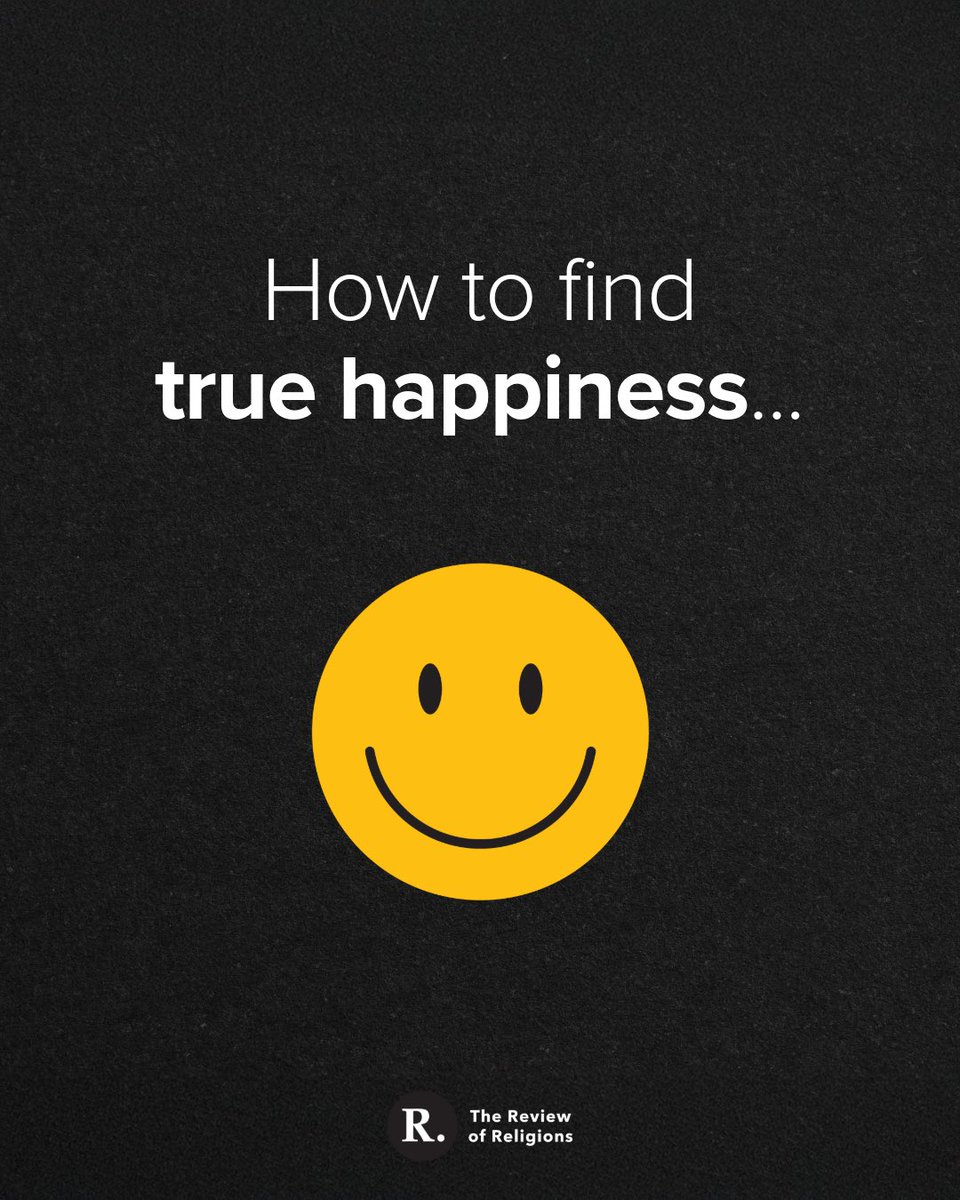 The Review of Religions tweet media