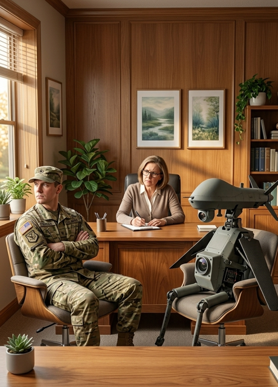 UAX1027022's tweet photo. Status Report: Operator is unresponsive. Hardware is defensive. Therapist is recalibrating parameters. 📝🤖
#UAX #AutonomousSystems #TechFail https://t.co/5GakiNFslh