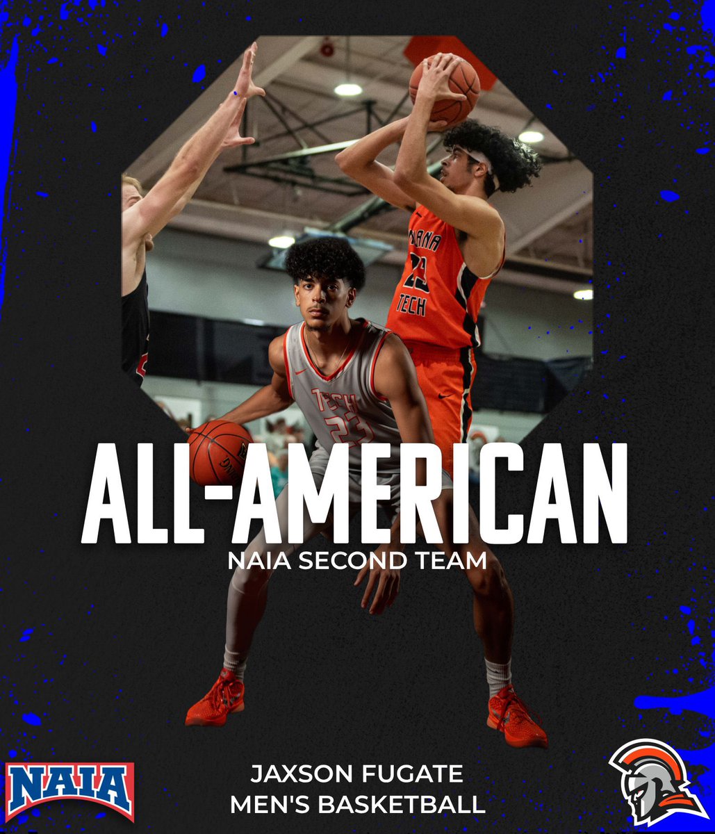 INTechWarriors's tweet image. Congratulations to Jaxson Fugate on earning NAIA Men’s Basketball All-American honors, being named to the second team!

#GoWarriors #NAIAMBB #AllAmerican #CollegeBasketball #TheRightWayToPlay