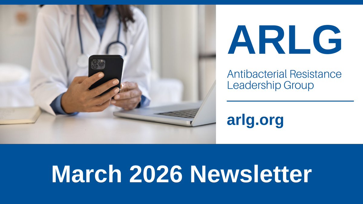 Antibacterial Resistance Leadership Group tweet media