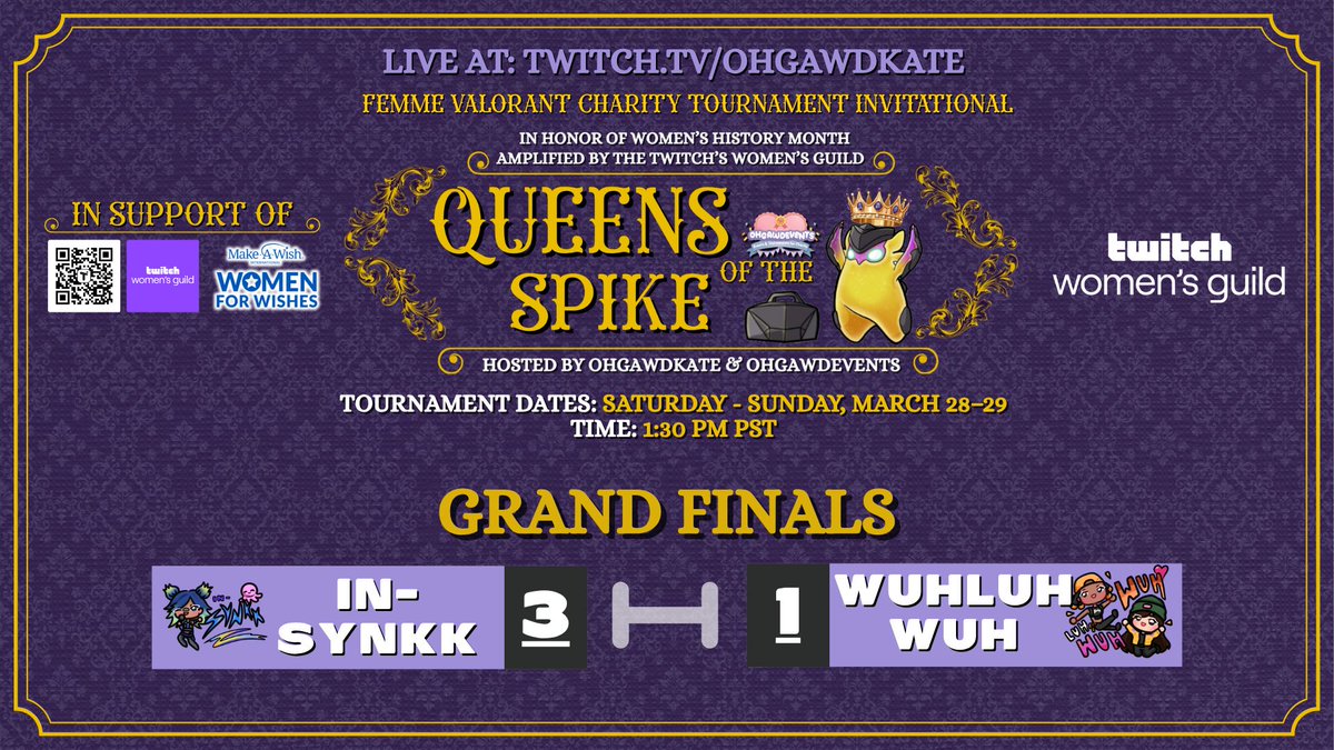 QoR Ohgawdkate☀️|QUEENS OF THE SPIKE MAR 28-29👑 tweet media