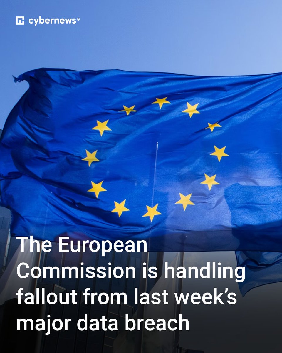 Cybernews's tweet image. Quite a few cyber pros are calling the attack “catastrophic.” Read more ⤵️

cnews.link/european-commi…

#cyberattack #cybersecurity