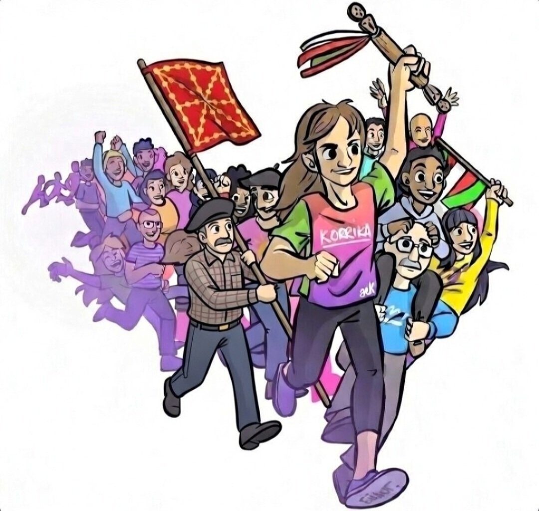 Korrikaren ondorioak:

-Euskaltzaleak pozik.
-Euskararen etsaiak triste (aitzakia ezberdinak erabiliz).
-Beste batzuk gaindituta sentitu dira (Pnveko agintari batzuk).

Zorionak Euskal Herritar guztioi, Herria badago!