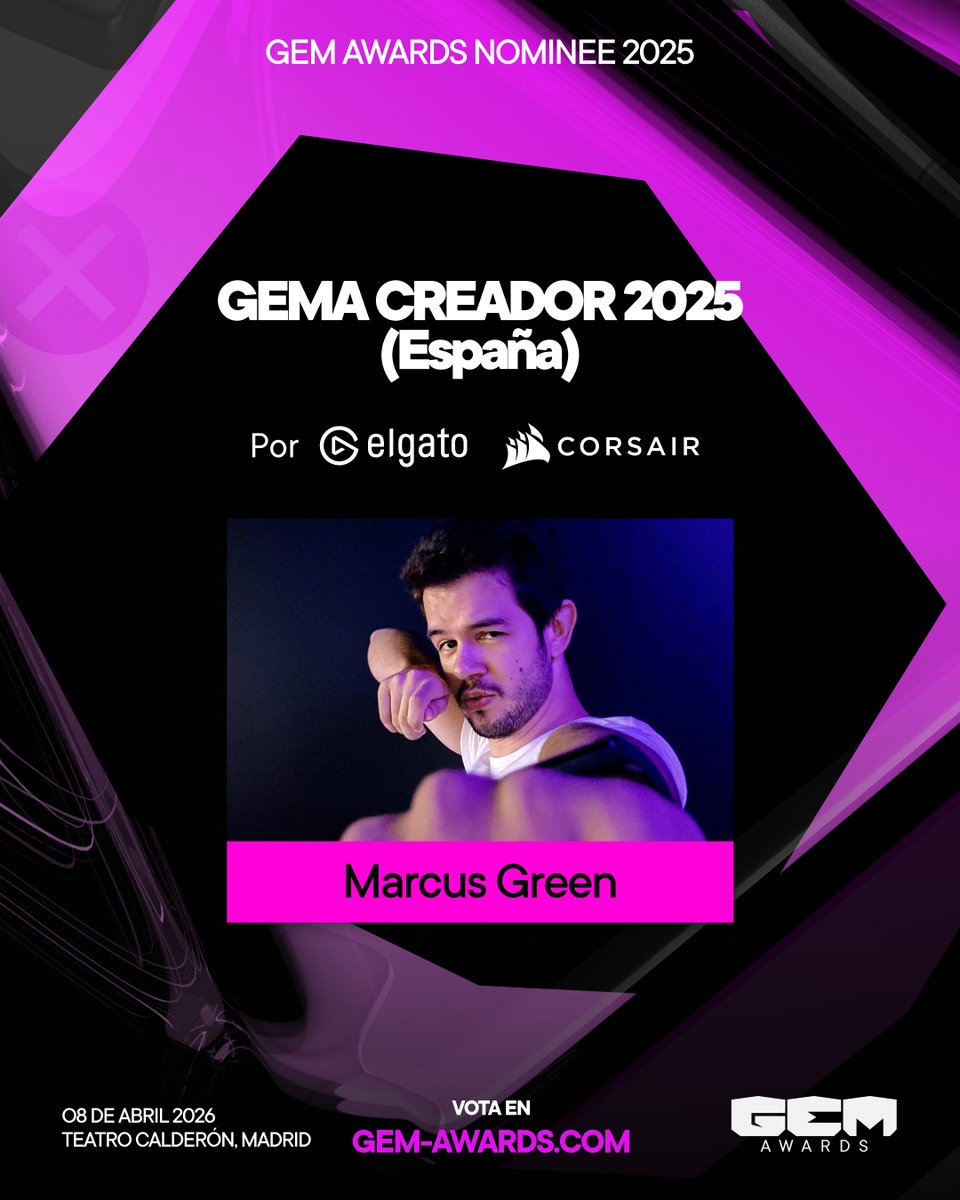 GEM Awards 💎 8 de abril en Madrid tweet media