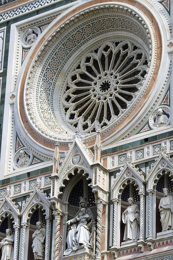 The Florence Cathedral, also known as the Cattedrale di Santa Maria del Fiore.