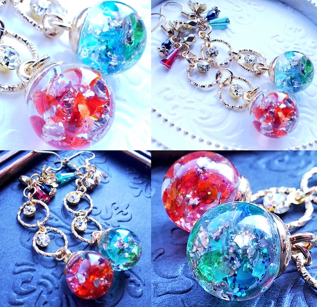 #ガチの金属質感に惚れろ 
#365DIYtheme

ガラス×ホログラム×メタルサンド