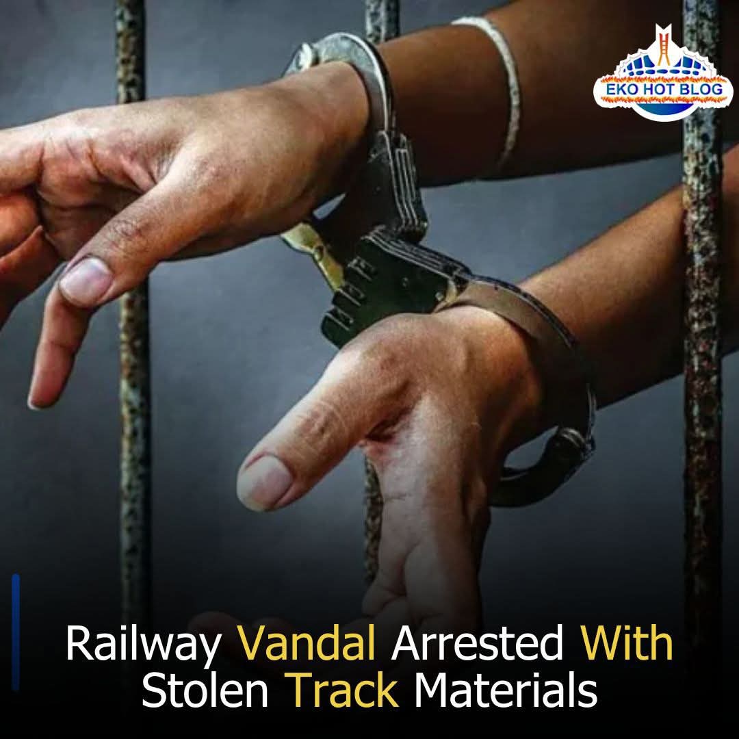 ekohotblog's tweet image. The Nigerian Railway Corporation (NRC) has arrested a man suspected of tampering with railway infrastructure in Lagos, as... See More!

CLICK 👇 THE LINK TO READ MORE!
ekohotblog.com/railway-vandal…

(#jerryeze #africandemocraticcongress #lizzyanjorin #urgentwarning #femifanikayode )