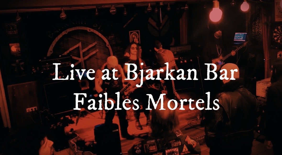 Live at Bjarkan Bar « Faibles Mortels »
#blackmetal 

youtu.be/sYv2L3HBbE0?is…