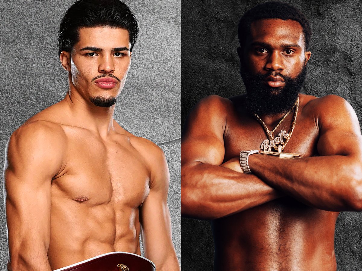 boxingnboxing's tweet photo. 👑WBA＆WBO
世界Sウェルター級2団体統一戦
📅現地時間6月27日(土)
📍米・ニューヨーク

👑WBA＆WBO王者
🇵🇷ザンダー・ザヤス(23)
🥊23戦23勝13KO無敗
ℹ️右/身長178cm/リーチ188cm
×
👑WBA“暫定”王者
🇺🇸ジャロン・エニス(28)
🥊35戦35勝31KO無敗
ℹ️両/身長178cm/リーチ188cm

やべえの決定。絶対行く。 https://t.co/MxsJB2DaoT
