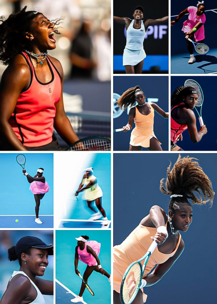 Wanted to add Hailey and Taylor to the celebration of success, along with Coco, Alycia, and Victoria. An amazing run in Miami 2026 ✨🎾❤️