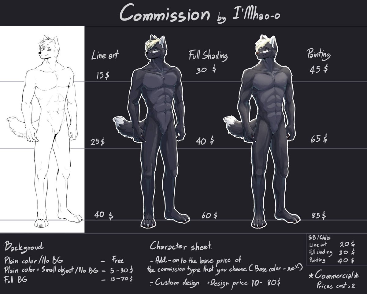 OImhao's tweet photo. Commission Information!
มาลงราคาคอมมิชชั่น เปิดจองคิวงานได้ในคอมเม้นนะคะ
You can reply to my comment to reserve a monthly commission slot. https://t.co/DPuwl3GgYP