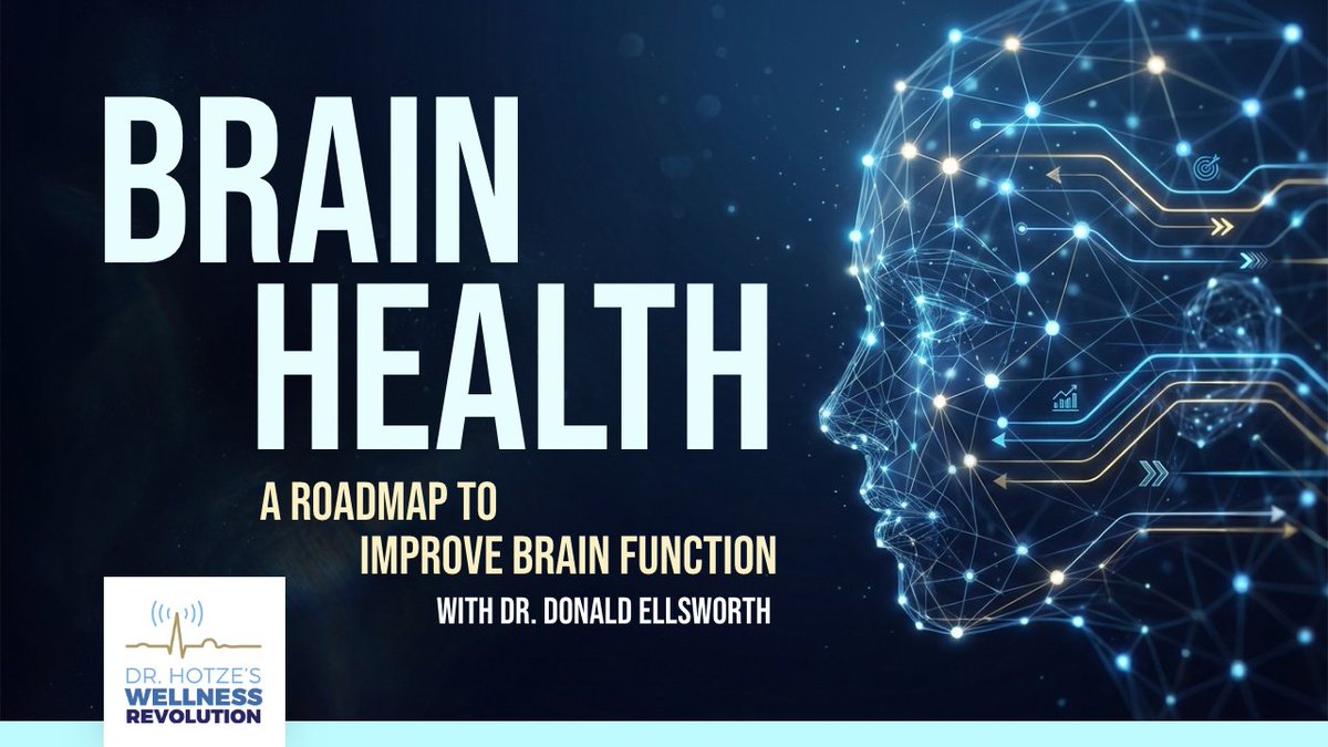 HotzeHealth's tweet photo. Struggling with brain fog or memory issues? Your brain health may be tied to more than just your brain. In this episode, Dr. Ellsworth explains the do’s and don’ts that impact cognitive function.

https://t.co/yVJeWkkZdO 

Watch here: https://t.co/DbP73YySxe https://t.co/IkvzUcJHHm