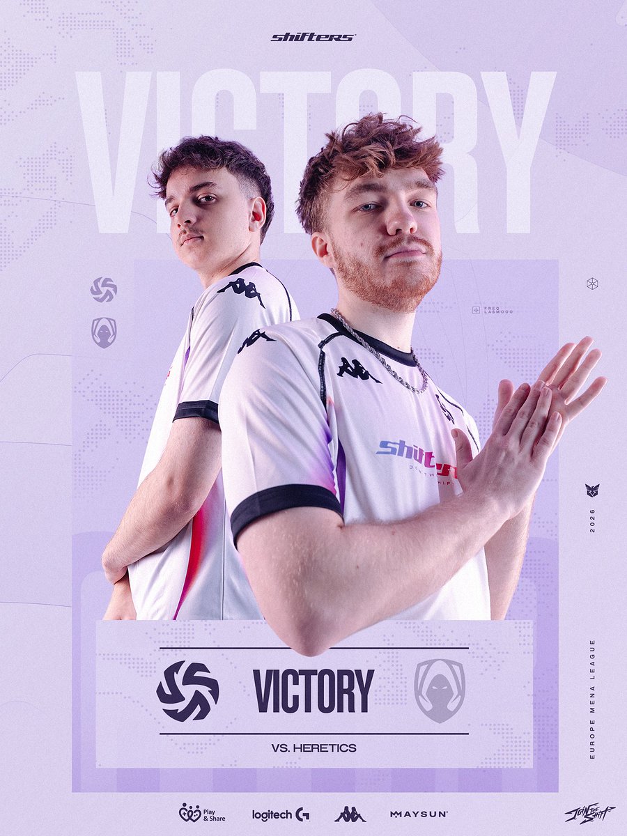 Congrats on joining EML <a href="/HereticsR6S/">Heretics Rainbow Six</a>, can't wait to see you play your first game!

#SHFTWIN