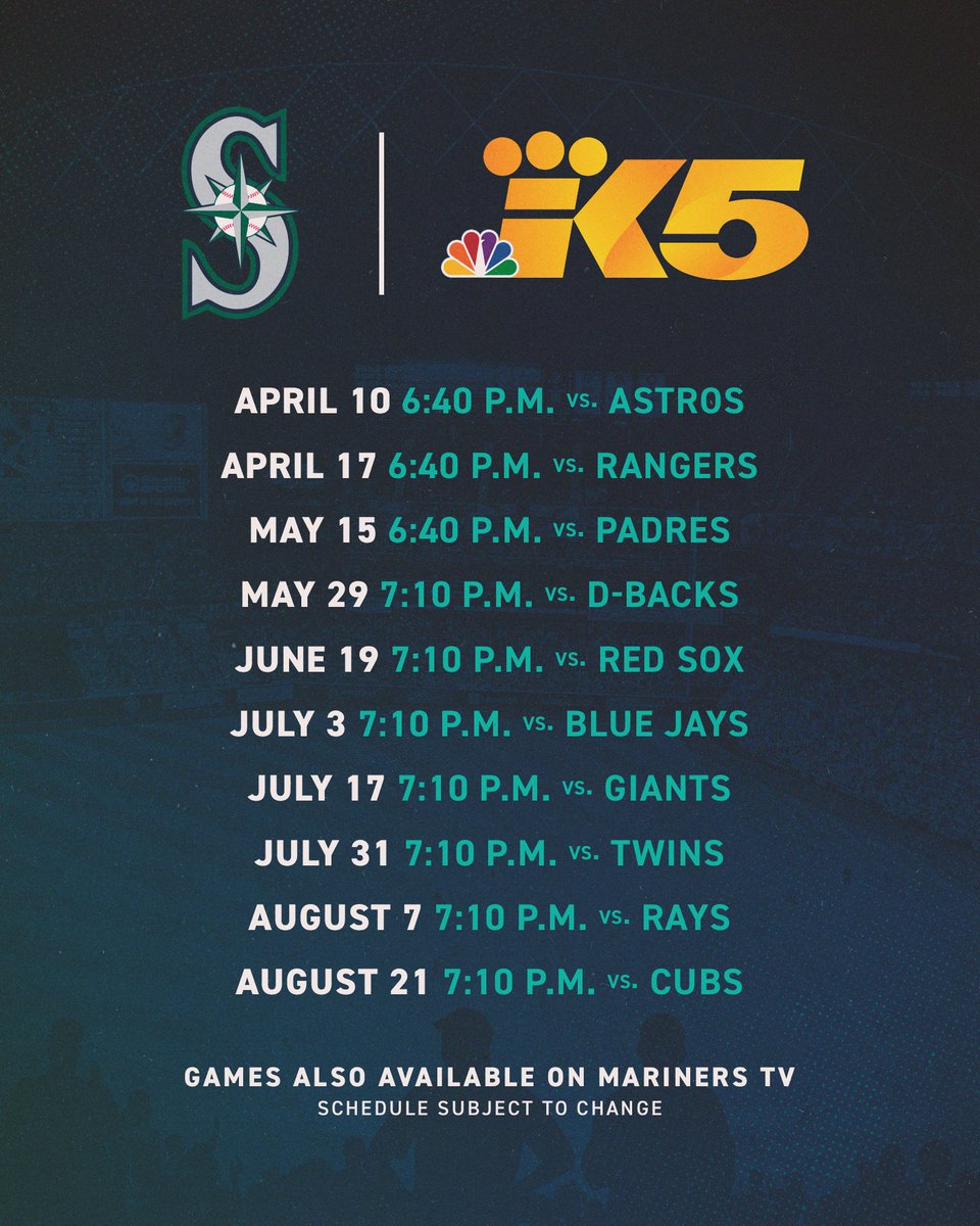 Seattle Mariners tweet media