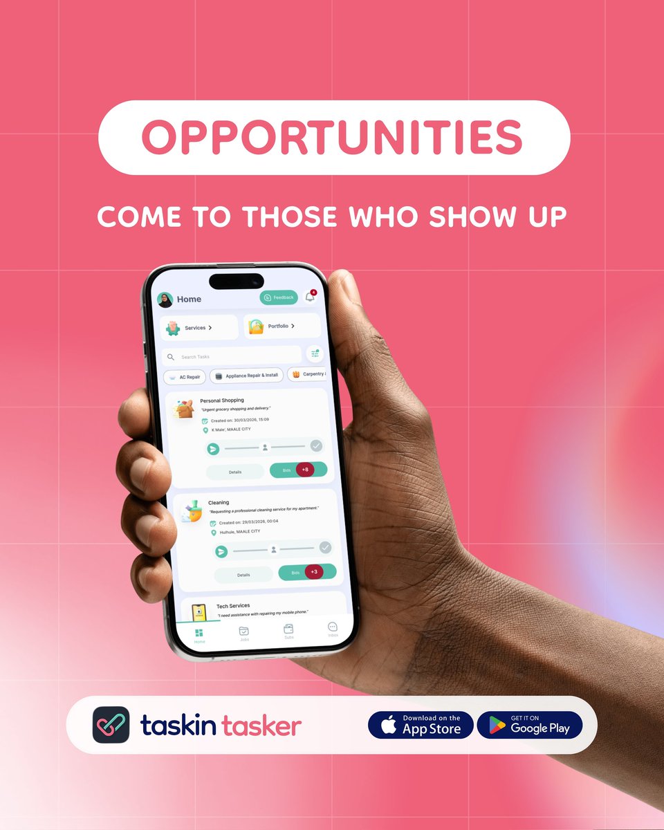 Taskin App tweet media