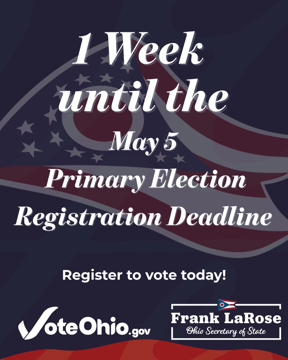 Ohio Secretary of State tweet media