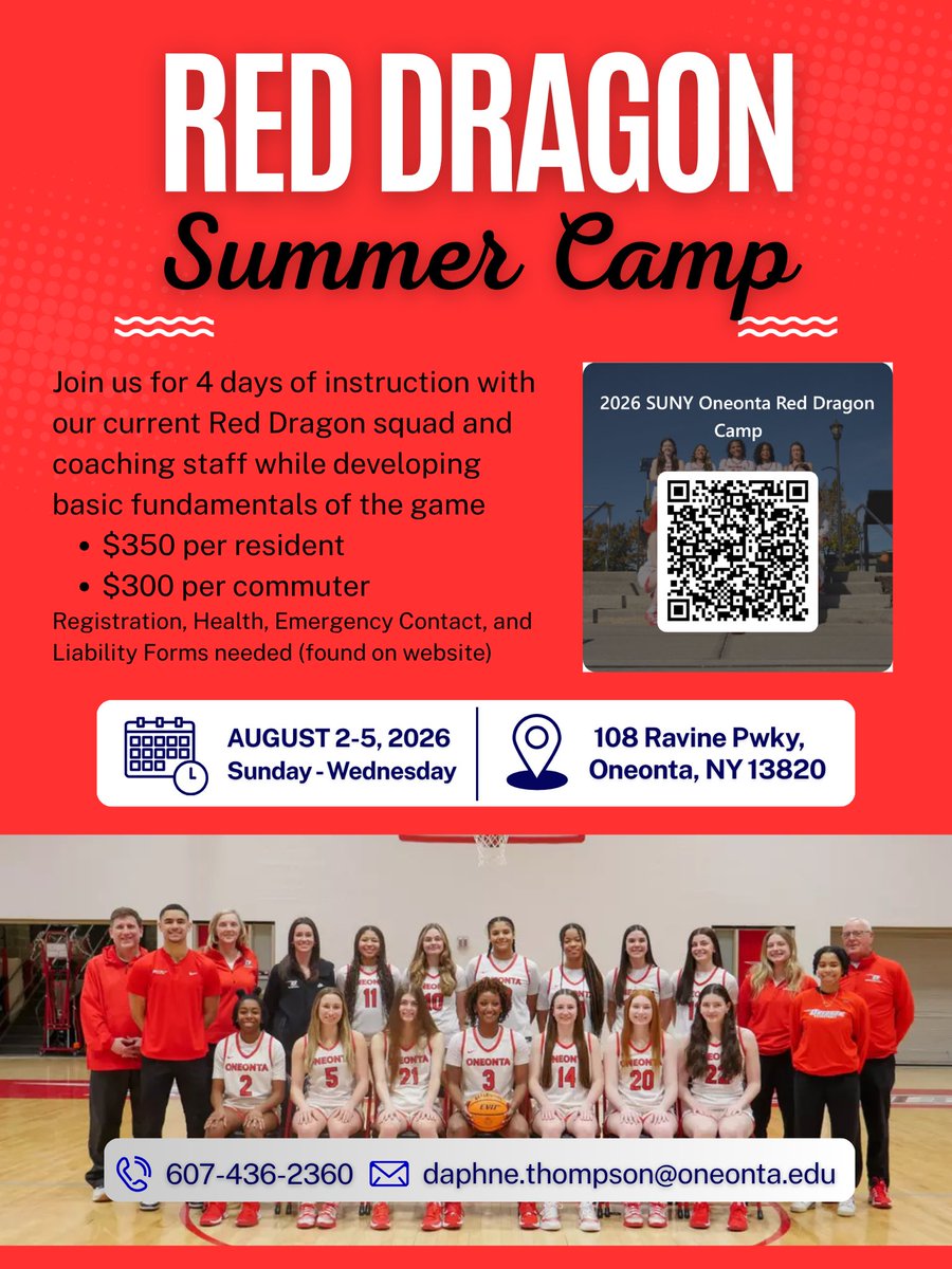 SUNY Oneonta WBB tweet media