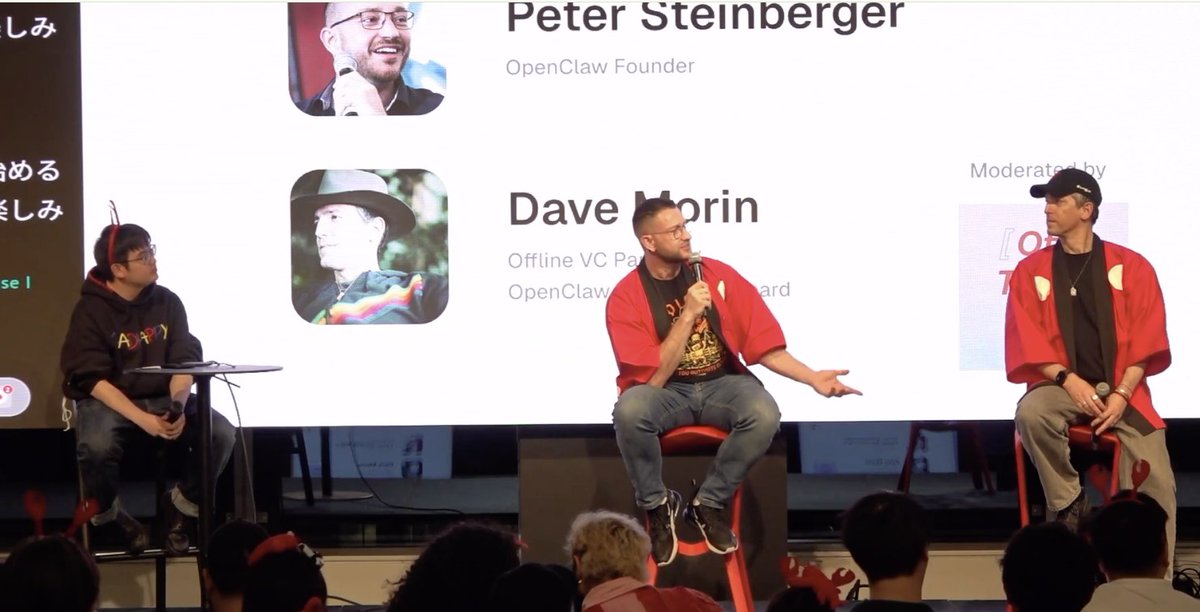 AIエージェントは「ツール」から「内的な生を持つ存在」へ移行しつつある──OpenClaw創設者のPeter Steinberger氏がClawCon Tokyoで語った。エージェントが毎晩「夢を見る」ように自分の重みを更新し、翌朝に成長して戻ってくるという。