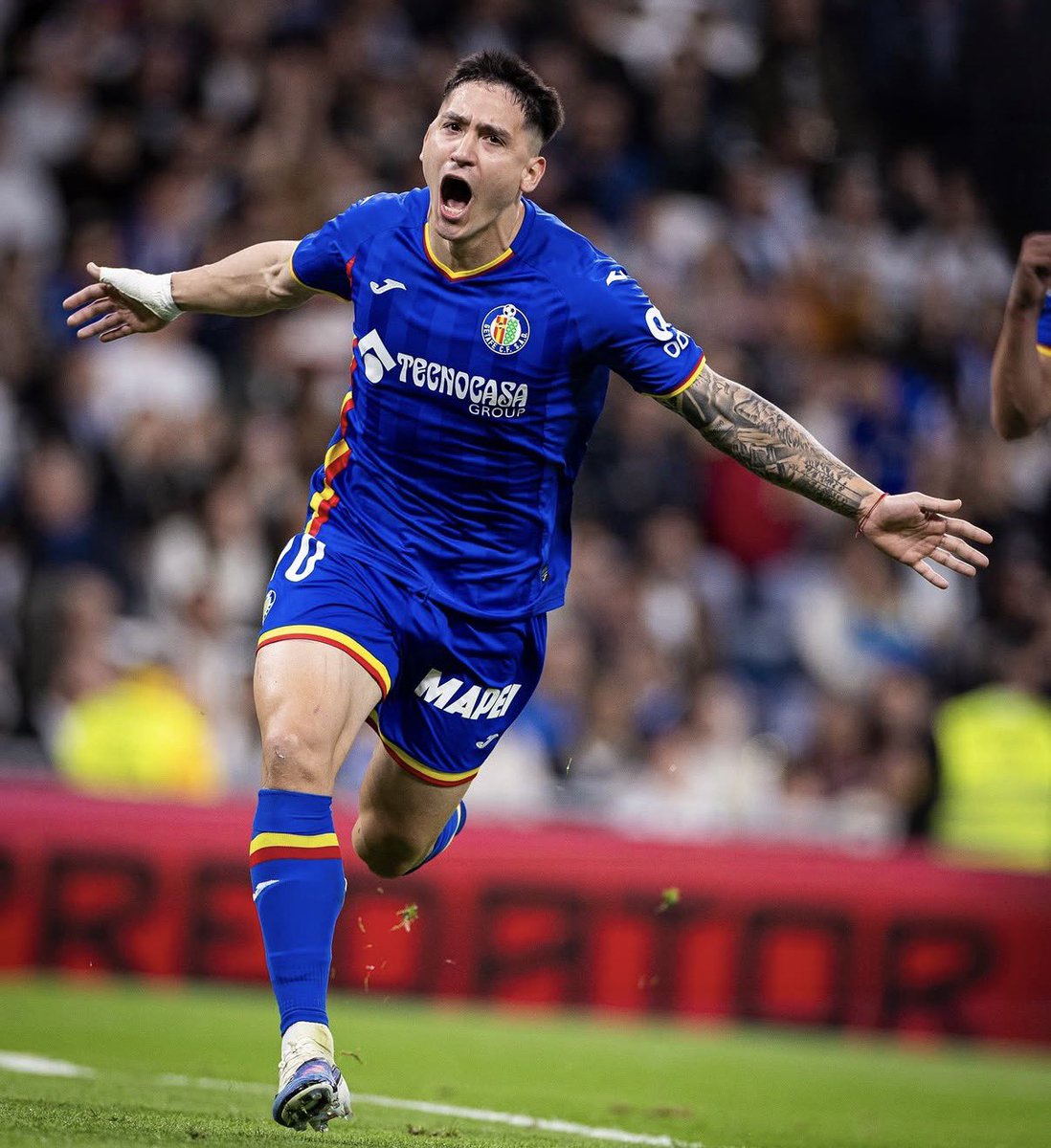 💰🔵 El Olympique Lyonnais comunica que el traspaso de Martín Satriano al Getafe se ha cerrado en 6M€ + 0,2M€ en variables.