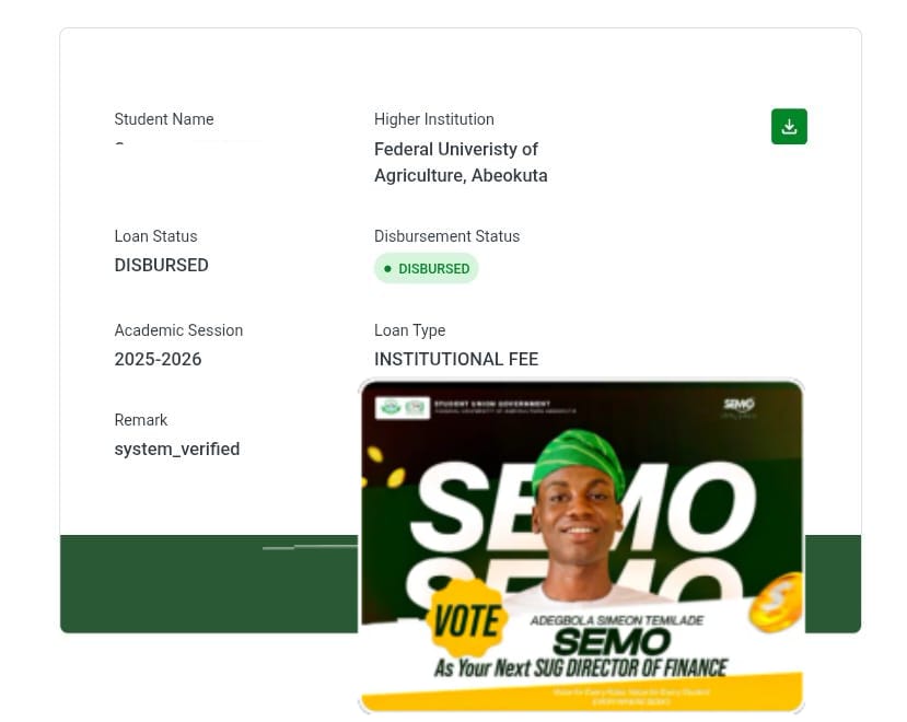 SEMO FOR FUNAABSU FINSEC✨️ tweet media