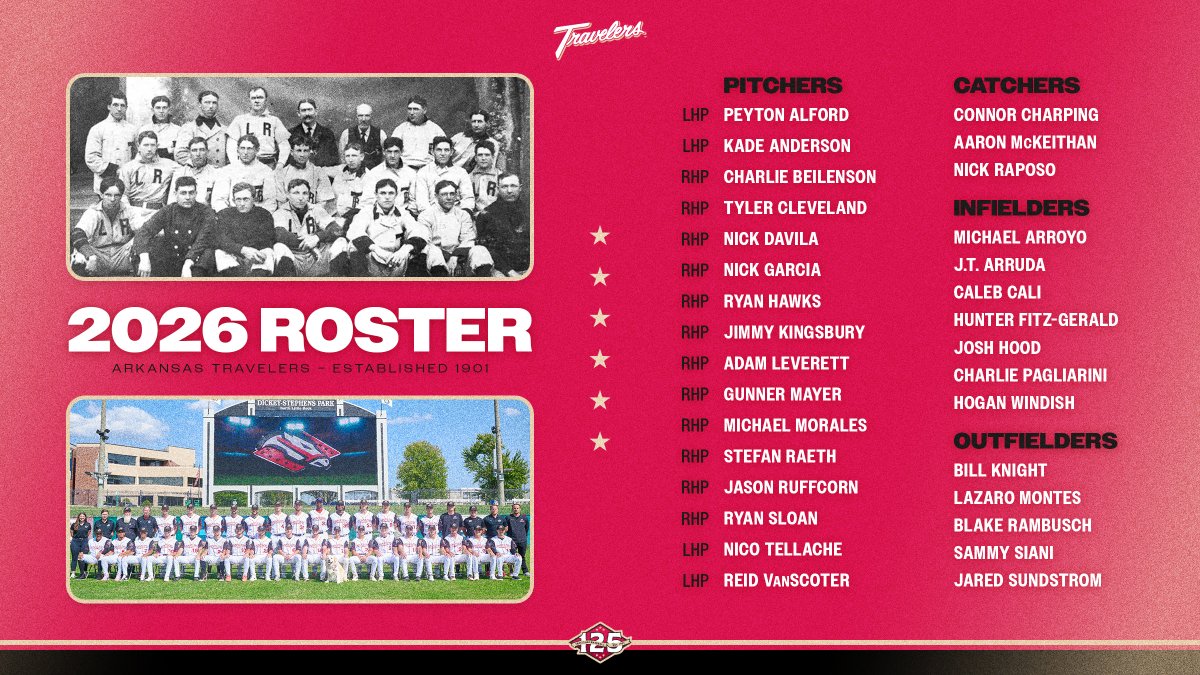 Arkansas Travelers tweet media