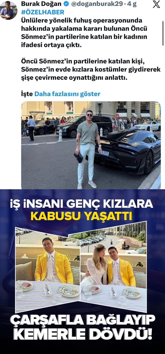 Birileri_Var_99's tweet photo. Adalet Bakanı Akın Gürlek’e FETÖ–Muhalefet Ortaklığı Üzerinden Operasyon Girişimi!!

Son dönemde İş ve özel hayatlarında yaptıkları yanlışlar ve işledikleri suçlar nedeniyle yakalanacaklarını anlayan bazı kişiler, yurt dışına kaçarak FETÖ unsurlarıyla bağlantı kurmakta ve onların yönlendirmeleriyle hareket etmektedir. Bu süreçte, kendilerine ezberletilen söylemleri dile getirerek, FETÖ’nün hedef aldığı isimleri iftira ve yalanlarla yıpratma çabası içerisine girmektedirler. Bu girişimlerin son örneklerinden biri olarak Öncü Sönmez’in adı öne çıkmaktadır.

Devlet ve millet için büyük fedakârlıklar gösteren Sn. Akın Gürlek’in uyuşturucu bağımlılığı, ahlaki zaaflar ve benzeri olumsuzluklarla anılan kişiler tarafından hedef alınabilmesi, bu yapıların yalnız olmadığını göstermektedir. FETÖ ile birlikte hareket ederek siyasi çıkar elde etmeyi amaçlayan ve Cumhur İttifakı’nı yıpratmaya yönelik içeriden destek veren muhalefet unsurları, bu sürecin önemli bir parçası haline gelmiştir.

Bilinmelidir ki, FETÖ gibi ihanet odaklarının yürüttüğü operasyonlar, Türk milleti nezdinde Sayın Akın Gürlek’i yıpratmak bir yana, ona duyulan itibar ve güveni daha da artırmaktadır.

Ancak bu yapılara destek verenlerin unutmaması gereken bir gerçek vardır: Aynı yapılar, günü geldiğinde kendilerine destek olanları da benzer şekilde hedef alacaklardır!..