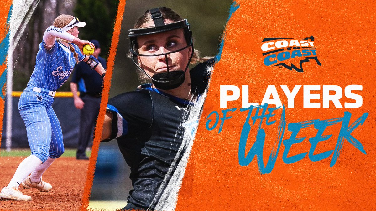 C2CAthConf's tweet image. #C2CSB: UMW’s Angel, CNU’s Sparger Capture C2C Softball Weekly Honors

🥎 c2csports.com/x/7xapi

#Dare2Prepare // #D3Softball