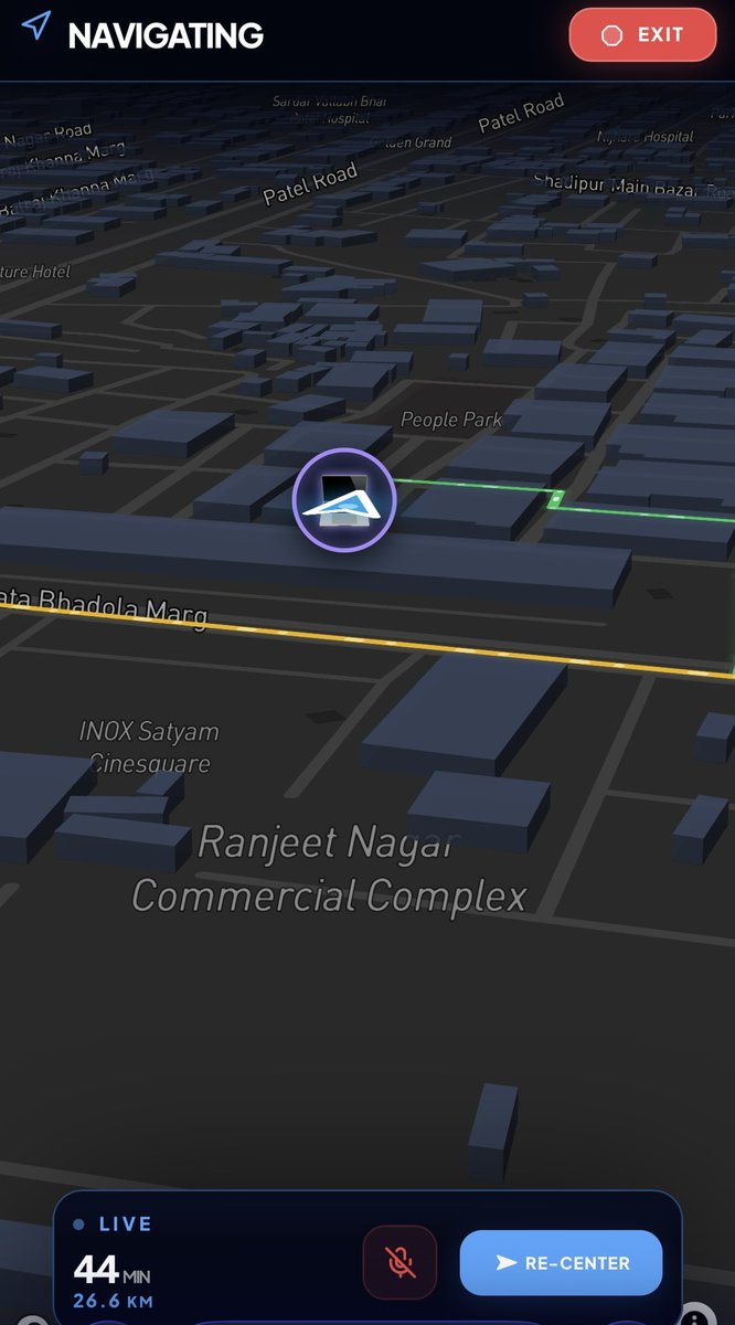 prabhjot18120's tweet photo. Built something different today.
Mapbox-style UI with Google ETA + Distance Matrix
All integrated into one smooth navigation system
Real-time sync with a clean 3D feel proper production upgrade.
Now it actually feels like a real product.
#buildinpublic #webdev #maps #startup https://t.co/4PsrwYZU1z