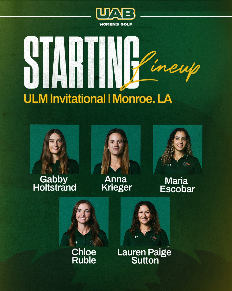 UAB Women's Golf tweet media