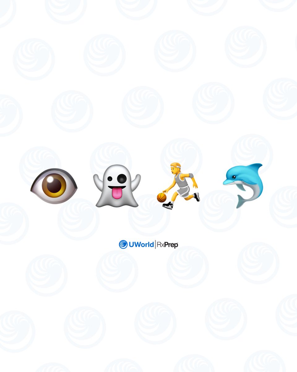 Can you understand the Pharmojis?
Drop your guess in the below ⬇️

#pharmacyschool  #pharmojis #uworldrxprep