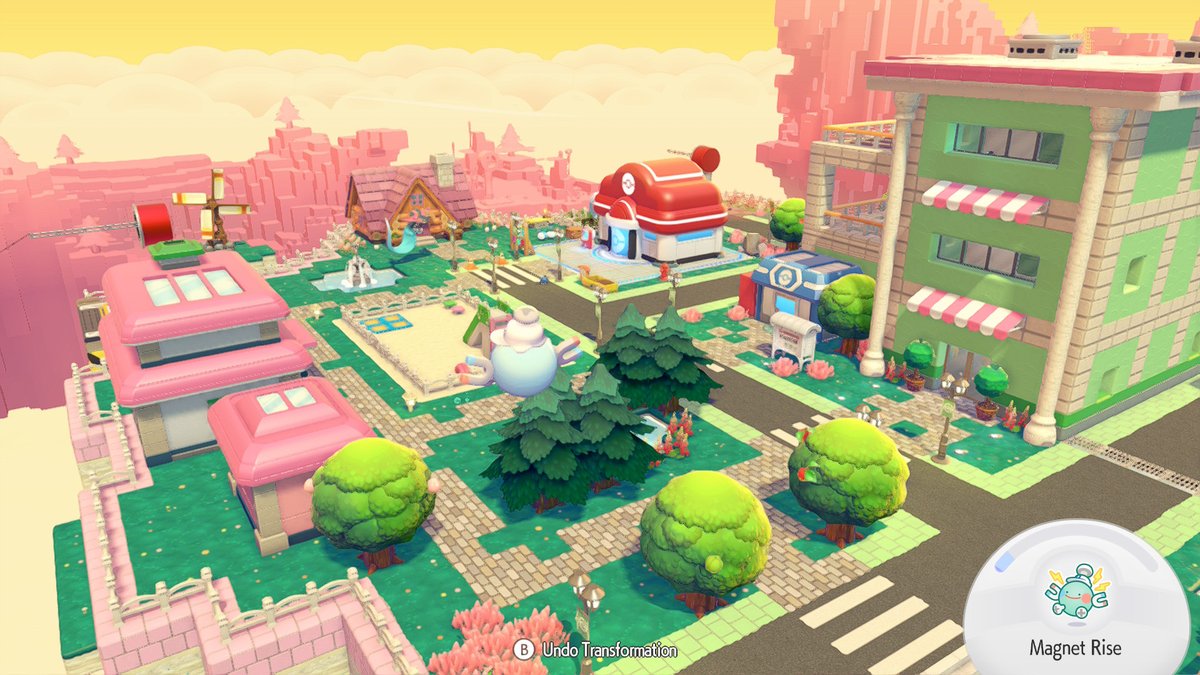Pokopia Incomplete Building Hi so I'm really happy with my Pokopia build here 💚🩷