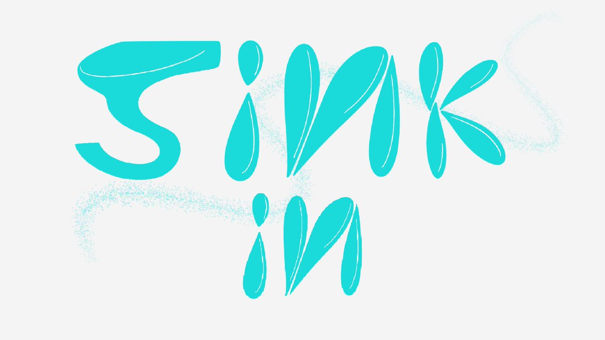 _ishasahu_'s tweet photo. Let the idea sink in. 💧
It’s experimental and a bit rough around the edges, but I’ve learned that waiting for "perfect" is the fastest way to kill an idea.
Does this visual "speak" to you, or is it just me? Let it sink in. 
#Typography #Designexperiment #visual https://t.co/cC19gpHPlT