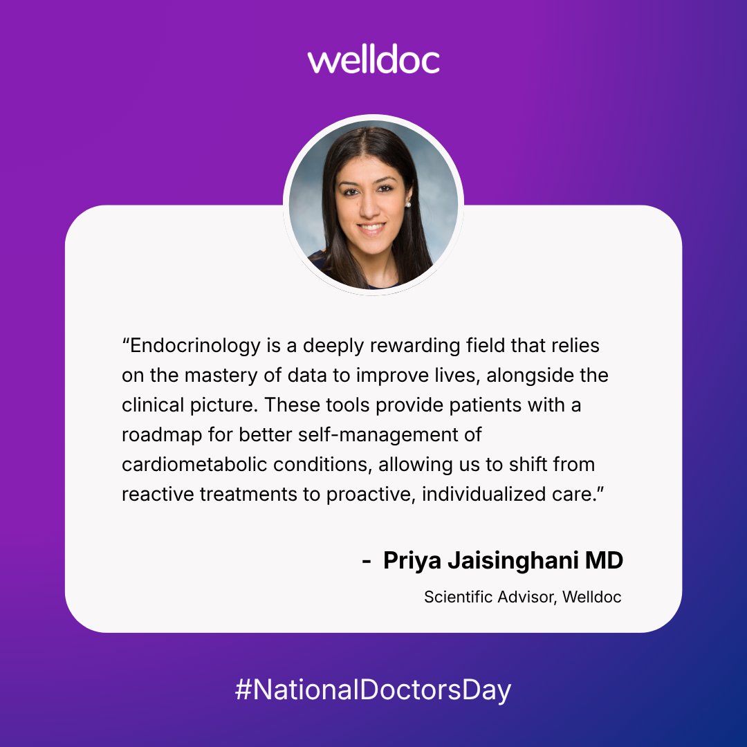 Welldoc tweet media