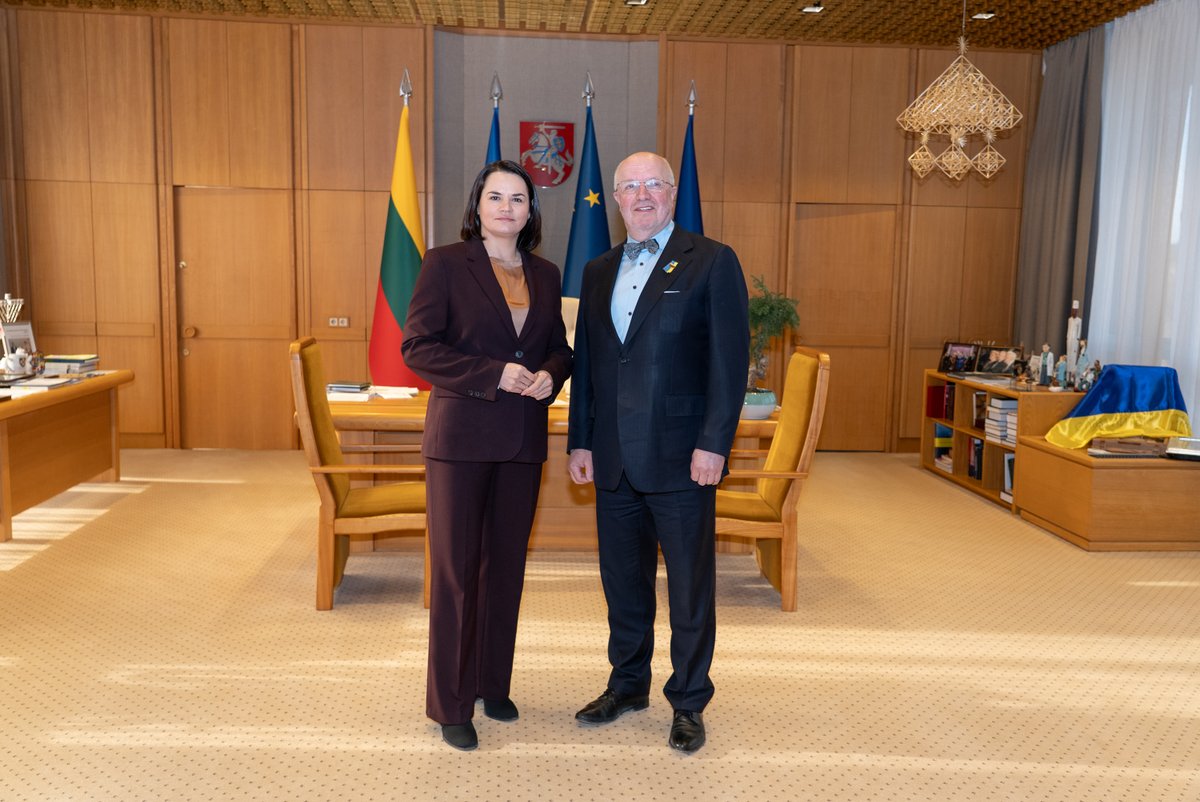 Sviatlana Tsikhanouskaya tweet media